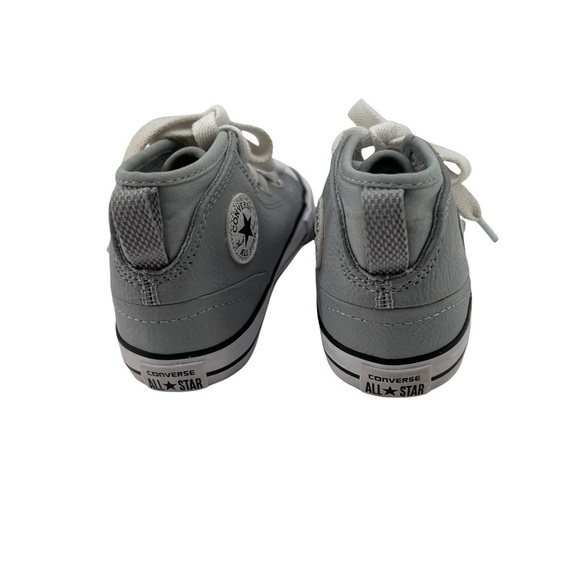 Converse Gray All Star High Top Sneakers Size 8 Little Kids - Picture 6 of 6